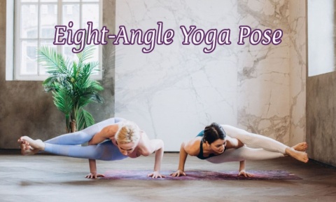 Eight-Angle Yoga Pose